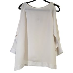 Christian Siriano for J. Jill Top Cold Shoulder Blouse